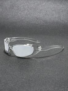 1pc/3pcs/4pcs Punk Style Fashion Glasses, 2025 Y2K Millennium Eyewear, Suitable For Carnival Parties, Street Photography, Tropical Beach Vacation, Beach Accessories, Beach Toys, Summer Beach Holiday, Outdoor, Travel