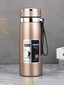 33.81oz Stainless Steel Portable Insulated Cup, Large Capacity Tea Cup Water Bottle For Outdoor Camping Travel(Due To Different Production Batches, There May Be Slight Differences In The Packaging Box And Back Stickers. We Appreciate Your Understanding.) - Nhiều màu - Xem 9
