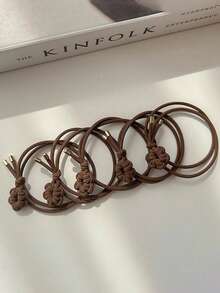 High Elasticity Thick Knotted Unbreakable Hair Ties, Hair Bands, Scrunchies Set, Versatile Women Hair Accessories ,Ponytail Holders ,Hair Elastics ,Hair Rubber Bands ,Hair Rope