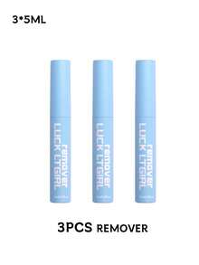 Soluzione rimuovi colla per ciglie finte, portatile per uso on-the-go, delicata e adatta ai principianti per una facile rimozione di ciglie finte.