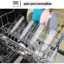 720ml Bebidas Vasos, Juego de 4 Vasos de Vidrio con Forma de Lata, 24 Onzas Vasos en Forma de Lata de Cerveza, pajitas y 4 prpados hermticos, linda botella de boba reutilizable, vasos de caf helado - Transparente - Ver 8