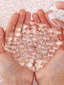 Water Gel Jelly Beads Filler - For Floating Candle Making, Wedding Party, Home Decor Plants And Crafts, Christmas Gift (Expands After Absorbing Water) - White - View 3