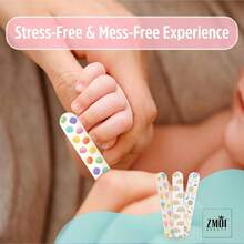 Nail File - Colorful Emery Board Gentle Care Nail Files Grooming Essentials  And - Multi - View 2