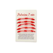 Kit 5 Red Bracelets With 7 Black Knots To Ward Off Evil - Black - View 2