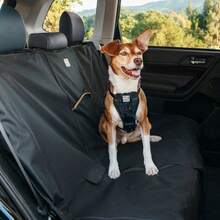 Wander Bench Seat Cover Dog Car Seat Protector Waterproof And StainResistant Secure Fit 140 Cm Wide Black - Black - View 2
