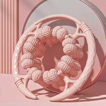 Leg Massager, Roller Ring Clamp, Slimming Leg Clamp, Slimming Leg Muscle Relaxation Roller, Massage Wolf Tooth Stick Artifact