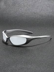 1pc/3pcs/4pcs Punk Style Fashion Glasses, 2025 Y2K Millennium Eyewear, Suitable For Carnival Parties, Street Photography, Tropical Beach Vacation, Beach Accessories, Beach Toys, Summer Beach Holiday, Outdoor, Travel