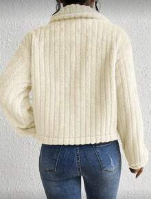 Women Coats - White - View 2