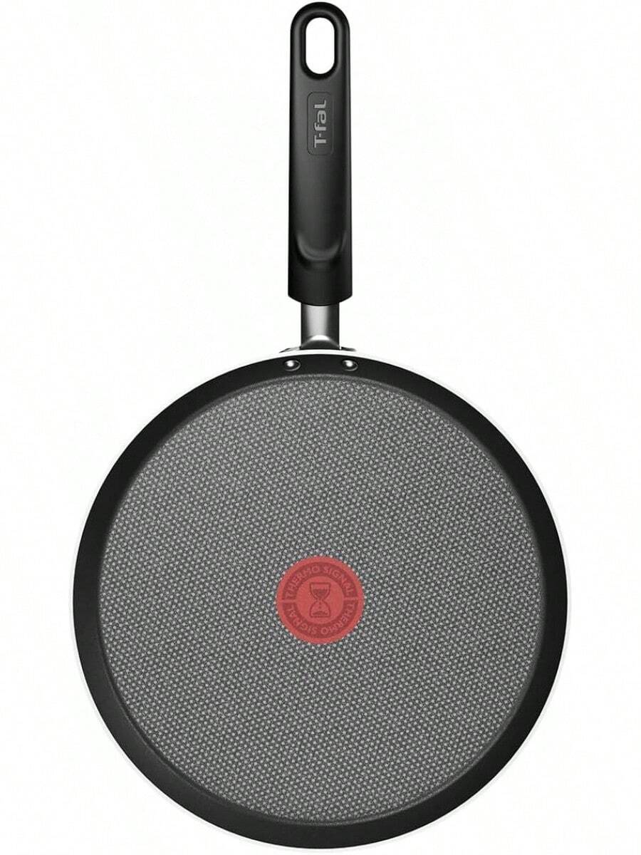 Crepera de 25-Fal Everyday Negro con Antiadherente Easy Plus con Thermo-Señal y de baquelita, - 28 centímetros - Ver 1