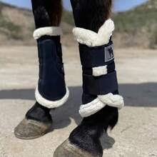 TGW RIDING XL/L/M/S Mesh-gefütterte Kunstleder Gamaschen, atmungsaktiv & stoßabsorbierend für Dressur, Springen, Reiten, Training