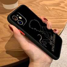 Cowboy Bebop Popular Anime Art Phone 17 16 15 14 13 12 11 XS X Pro Plus Frosted Translucentchristmasfall Phone Casephone 17halloween Accessories - Trộn màu - Xem 7