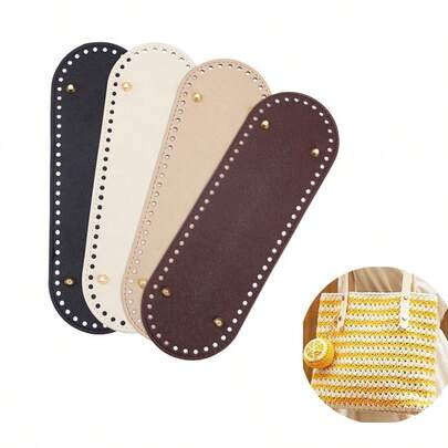 1 pieza Tabla de fondo tejida a mano de PU - Adecuada para fabricantes de bolsos y carteras - Regalo perfecto para entusiastas del DIY, bolso tejido