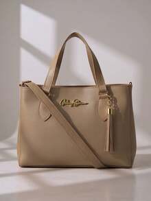 Anjik Medium Gaby Show Women's Bag - Màu Khaki - Xem 3