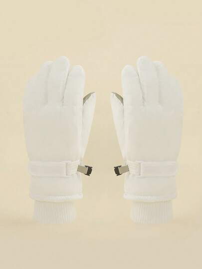 Children's Ski Gloves, Comfortable Warm Windproof For Hiking Outdoor Activities, Autumn/Winter