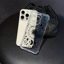Diseña una funda transparente para teléfono compatible con modelos de for  desde el 5 al 17, incluyendo todas las variaciones como Plus, Pro y Mini. - Multicolor - Ver 4