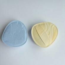 lyanxinlei 1 pezzo Cuscinetto in polvere di marshmallow, cuscinetto per polvere di trucco riutilizzabile, cuscinetto per polvere di trucco per viso e occhi, cuscinetto morbido per fondotinta e polvere di trucco, adatto a tutti i tipi di pelle.