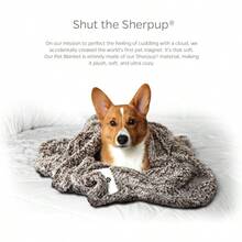 - Manta de alta calidad para mascotas, manta resistente al agua para perros y gatos, perfecta para cajas, calmantes, grandes, medianas, perros pequeos y cachorros. Color: pizarrn, - 32"x40" + Gris - Ver 3