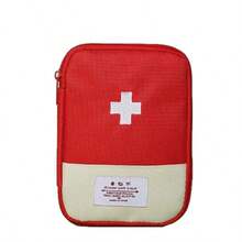 1 Boîte à médicaments, Sac de rangement pour médicaments, Sac de premiers soins, Boîte de rangement pour médicaments, Sac de rangement médical, Facile à transporter, Convient pour les voyages, les déplacements professionnels, Grande capacité, Peut également être utilisé à la maison Cadeaux de Noël