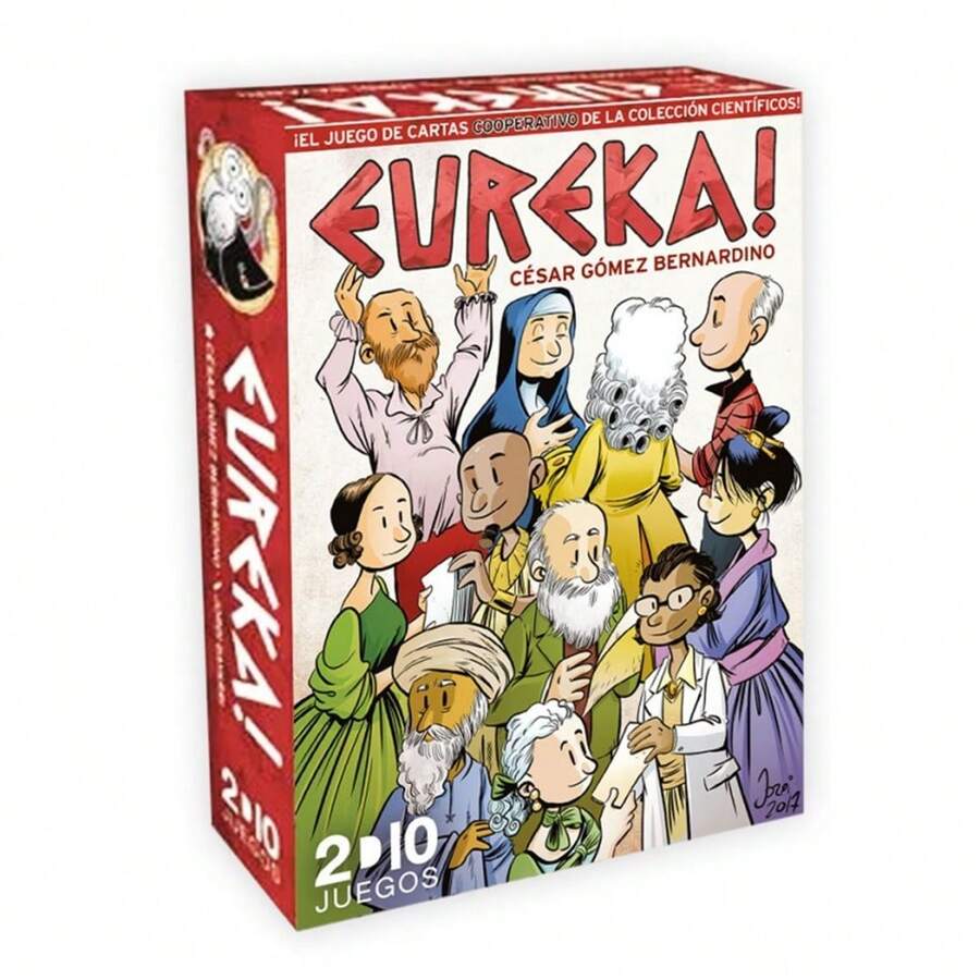 Eureka Pegi 10 Board Game - White - View 1