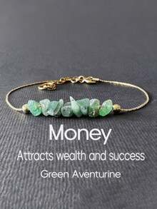 Natural Style Donglingshi Stone Bracelet, Suitable For Women's Daily Wear, Can Bring Wealth And Success