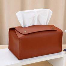 1PC New Luxury High-Value Tissue Box Home Living Room Paper Storage Box High-End Restaurant Tissue Box,Tissue Box Holder,Bedroom - Multicolor - View 8