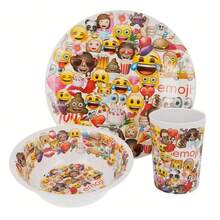 Stor Set De Menaje Melamina  3 Piezas Entrega 24/48 Horas - Envío Desde España - Blanco - Ver 2