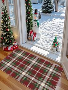 1pc Washable Moroccan Style Plush Runner Rug, Made Of High-Quality Plush, Suitable For Doormat, Hallway, Short Pile, Runner Rug, Soft And Skin-Friendly, Ideal For Living Room, Entryway, Study, Dining Room Decor, Machine Washable, New Design, Multiple Sizes Available, Housewarming, Christmas Gift - Multicolor - View 6