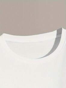 POLARBEAR Basic T-Shirt With LSCAR Print Oversized Father's Day - 白色 - 查看 5