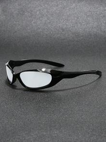 1pc/3pcs/4pcs Punk Style Fashion Glasses, 2025 Y2K Millennium Eyewear, Suitable For Carnival Parties, Street Photography, Tropical Beach Vacation, Beach Accessories, Beach Toys, Summer Beach Holiday, Outdoor, Travel