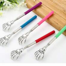 1PCS Back Itch Scratching Rake Stainless Steel Retractable Home Massager Scratcher Itch Scratcher Itch Scratcher