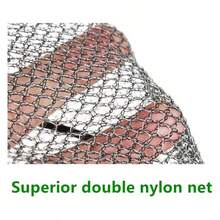 Fishing Bait Trap, 2 Packs Crab Trap Minnow Trap Crawfish Trap Lobster Shrimp Collapsible Cast Net Fishing Portable Folded Fishing Accessories, 12.6X20.1inches - Grey - View 4