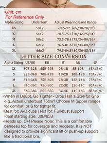 2pcs/Set Front Closure Solid Color One-Shoulder Padded Seamless Comfortable Bras For Women, Wireless Bandeau