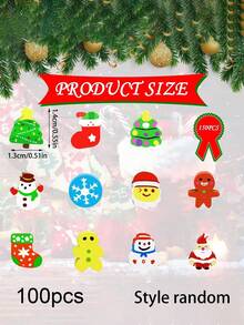 200pcs Christmas Mini Erasers-Various Cartoon Small Erasers, Cute Small Animal Erasers Bulk For Desk Pets Christmas Pencil Erasers Socks Santa Snowflakes Gift Filling Rewards Prizes, Great For Classroom Gifts, Rewards And Party Favors, Classroom Incentive Items, Durable Erasers(Very Mini,Do Not Buy If You Mind)