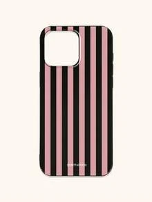 Funda de teléfono a rayas de moda, compatible con iPhone 17/17 Air/17 Pro/17 Pro Max, 13, 15, 16 Pro Max, 16, 14, 15, 16 Plus y teléfonos, versión internacional, no la versión nacional - Multicolor - Ver 32
