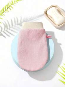 New 2 Pieces Exfoliating Gloves, Body Exfoliating Gloves Double-Sided Body Scrub Gloves Dead Skin Removal Gloves Deep Body Scrub Men And Women, Bath Exfoliating Shower Gloves, Deep Exfoliating Gloves Smooth And Shine - 黑色 1 件 - 查看 4