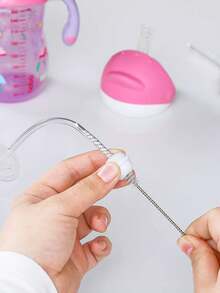 5 Stücke lange Trinkhalm-Reiniger, extra lange Trinkhalm-Reinigungsbürste für Tumbler, wiederverwendbarer 30 cm Trinkhalm-Reinigungsbürstensatz für verschiedene Strohhalme für Boba-Strohhalme und Jumbo-Strohhalme, für Babyflasche Strohhalme