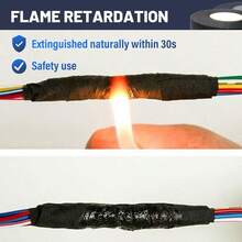 Wiring Harness Tape High Temp Wire Cable Loom SelfAdhesive Fabric Tape For Electrical Automotive Engine Harness Wrap Protection Noise Damping Cables Fixed 3 4 Inch X 50 FT 5 Rolls