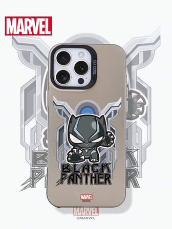 Marvel Custodia per telefono compatibile con 17/16/15/14/13/12/11/17 Pro Max/XS/XR/XS MAX, con licenza ufficiale MARVEL/motivo a cartone animato, cover posteriore opaca antiurto