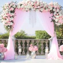 Party Backdrops - Pink - View 2