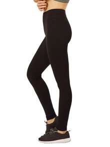 Women's Premium Cotton Leggings Ankle Length With High Wide Waistband S-3XL High Waisted Leggings Full Length Regular & Plus Size No See-Through Athletic Workout Running Cycling Yoga Pants For Women Tummy Control Activewear Shapewear Womenswear - 黑色 - 查看 5