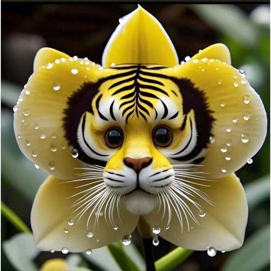 100 Black Tiger Orchid Seeds For Planting Home Garden Seeds Quality Seeds - Variant1 - View 1