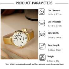 1pc Premium Women's Wrist Watch, Best Choice As Gift For Lover, Bestie, Or Friend