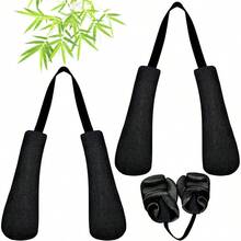 2 Pcs Boxing Glove Deodorize Boxing Gear Odor Eliminator Charcoal Deodorizer Boxing Glove Hockey Bowling Odor Eliminator Moisture Absorbing Sports Equipment Bags Sports Gear - Black - View 1
