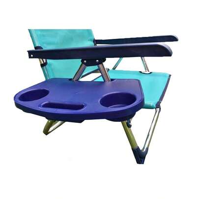 Pincho Mesa para Cadeira de Praia 23x37x4 cm - Modelos sortidos envio aleatório ✅ Entrega 24/48h para Espanha (península) - Mesas e Cadeiras de Praia - Suportes de Plástico - Ref. 8431687401385