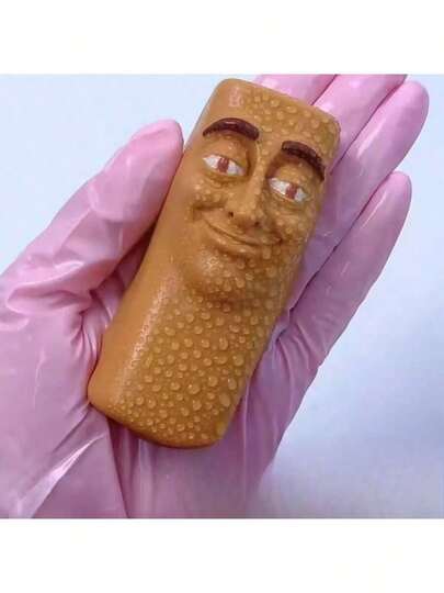 1个神话生物造型挤压娃娃，趣味十足的面部设计，视觉效果惊艳，乐趣无穷！史迪奇娃娃，旅行娃娃，课堂减压娃娃，迷你小玩意，洗澡娃娃，圣诞礼物，文具，压力球，生日礼物，圣诞礼物，万圣节礼物，完美礼物，纪念品