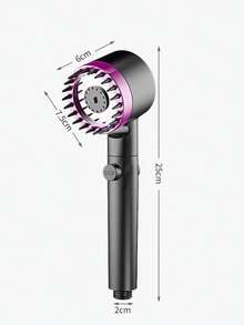 10 件淋浴喷头过滤器，PP 过滤淋浴喷头，3 种可调节模式，满足不同洗涤需求，3 层过滤，使用更安全，家用淋浴增压淋浴喷头