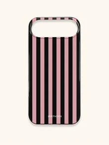 Funda de teléfono a rayas de moda, compatible con iPhone 17/17 Air/17 Pro/17 Pro Max, 13, 15, 16 Pro Max, 16, 14, 15, 16 Plus y teléfonos, versión internacional, no la versión nacional - Multicolor - Ver 55