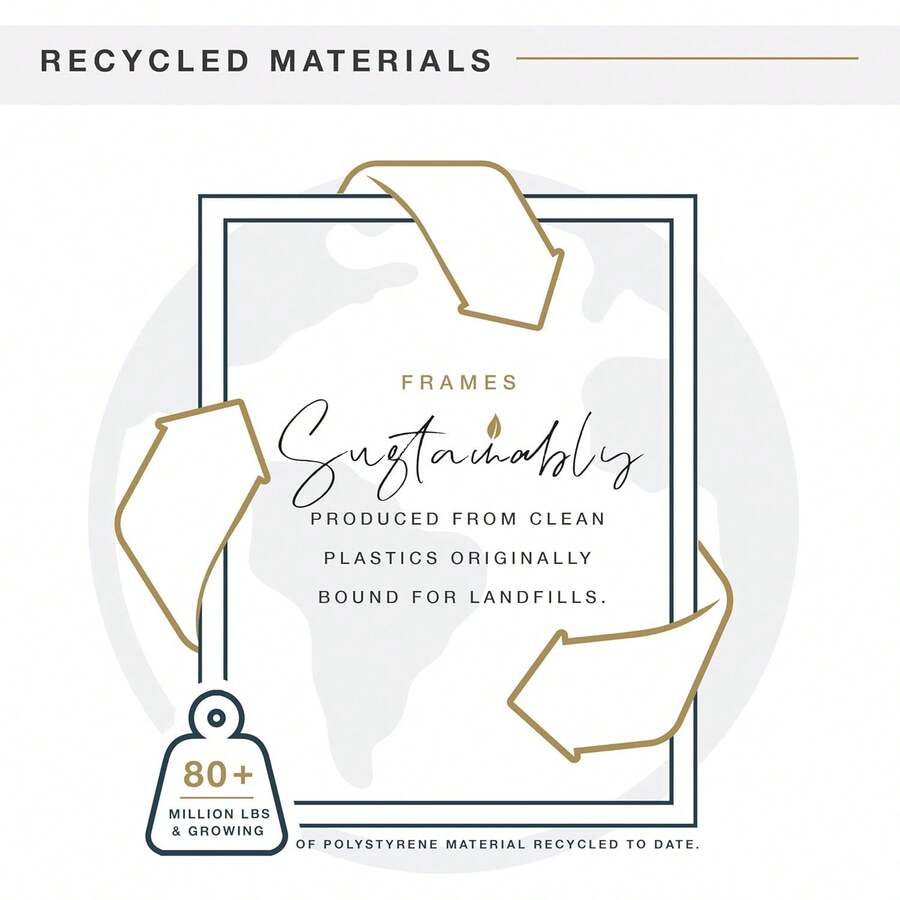 MCS Foundation - Marco para póster de 16 x 24 pulgadas, color blanco tradicional, vertical y horizontal, para colgar en la pared, marco para fotos, carteles e impresiones artísticas (paquete de - 1 - Ver 1