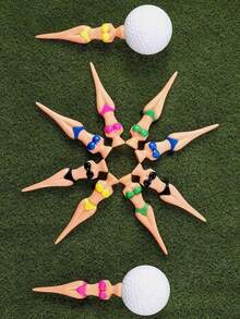 5pcs/Set Funny Women & Girls Golf Club Head Covers, 8cm Length, Made Of Durable Plastic, Easy To Grip, Suitable For Training Equipment. Professional Golf Spikes Shoes For Exclusive Golf Experience