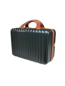 mala para viagem para 12kg com ziper antifurto 57*36*25 - Verde Militar - Visão 12